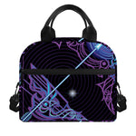Dark Sagittarius Zodiac Sign Print Insulated Lunch Bag