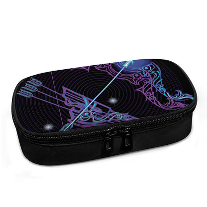 Dark Sagittarius Zodiac Sign Print Insulin Cooler Travel Case