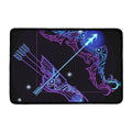 Dark Sagittarius Zodiac Sign Print Kitchen Mat