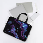Dark Sagittarius Zodiac Sign Print Laptop Sleeve With Handle