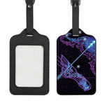 Dark Sagittarius Zodiac Sign Print Luggage Tag
