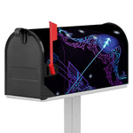 Dark Sagittarius Zodiac Sign Print Mailbox Cover