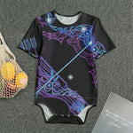 Dark Sagittarius Zodiac Sign Print Men's Bodysuit