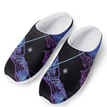 Dark Sagittarius Zodiac Sign Print Mesh Casual Shoes