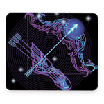 Dark Sagittarius Zodiac Sign Print Mouse Pad