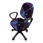 Dark Sagittarius Zodiac Sign Print Office Chair Cover