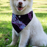 Dark Sagittarius Zodiac Sign Print Over The Collar Dog Bandana