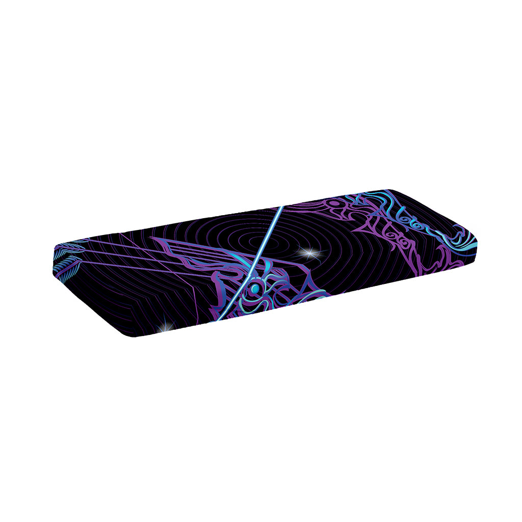 Dark Sagittarius Zodiac Sign Print Piano Keyboard Cover