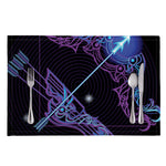 Dark Sagittarius Zodiac Sign Print Placemat