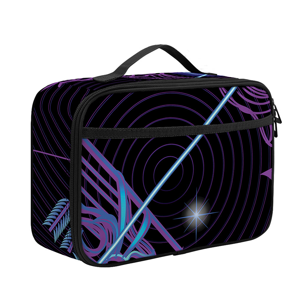 Dark Sagittarius Zodiac Sign Print Portable Lunch Bag