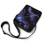 Dark Sagittarius Zodiac Sign Print Rectangular Crossbody Bag