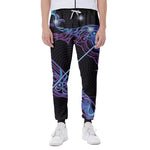 Dark Sagittarius Zodiac Sign Print Scuba Joggers
