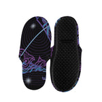 Dark Sagittarius Zodiac Sign Print Slippers