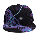 Dark Sagittarius Zodiac Sign Print Snapback Cap