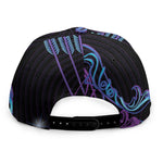 Dark Sagittarius Zodiac Sign Print Snapback Cap