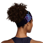 Dark Sagittarius Zodiac Sign Print Sports Headband