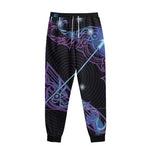 Dark Sagittarius Zodiac Sign Print Sweatpants