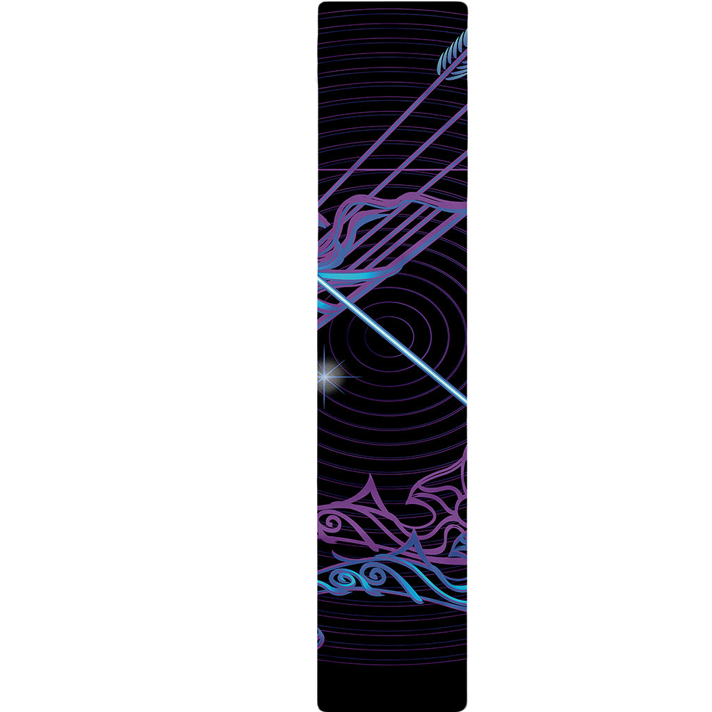 Dark Sagittarius Zodiac Sign Print Table Runner