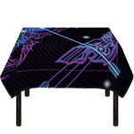 Dark Sagittarius Zodiac Sign Print Tablecloth
