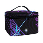 Dark Sagittarius Zodiac Sign Print Travel Makeup Bag