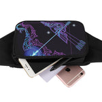 Dark Sagittarius Zodiac Sign Print Waist Bag