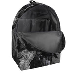 Dark Samurai Warrior Print Backpack