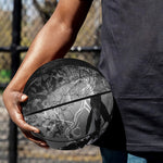 Dark Samurai Warrior Print Basketball