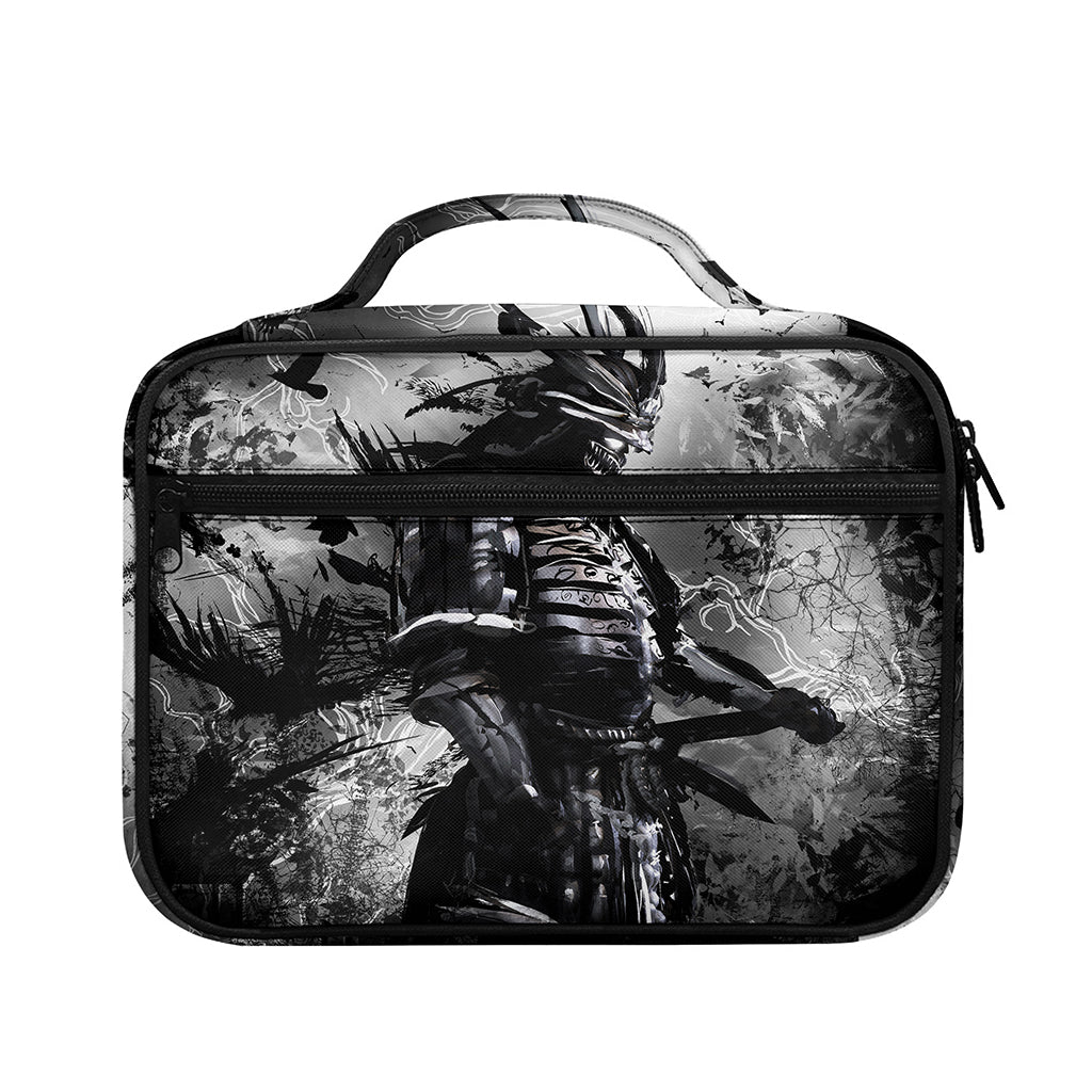 Dark Samurai Warrior Print Briefcase Bible Bag