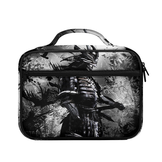 Dark Samurai Warrior Print Briefcase Bible Bag