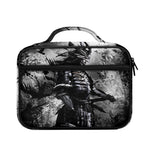 Dark Samurai Warrior Print Briefcase Bible Bag
