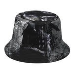 Dark Samurai Warrior Print Bucket Hat