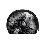Dark Samurai Warrior Print Coin Purse