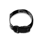 Dark Samurai Warrior Print Dog Collar