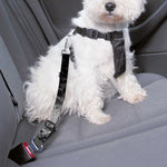 Dark Samurai Warrior Print Dog Seat Belt