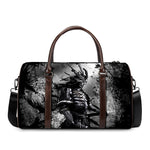 Dark Samurai Warrior Print Duffle Bag