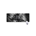 Dark Samurai Warrior Print Extended Mouse Pad