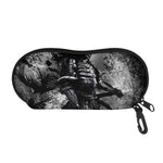 Dark Samurai Warrior Print Glasses Case