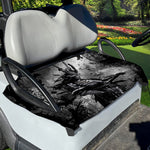 Dark Samurai Warrior Print Golf Cart Seat Cover