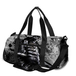 Dark Samurai Warrior Print Gym Bag