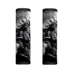 Dark Samurai Warrior Print Handle Covers
