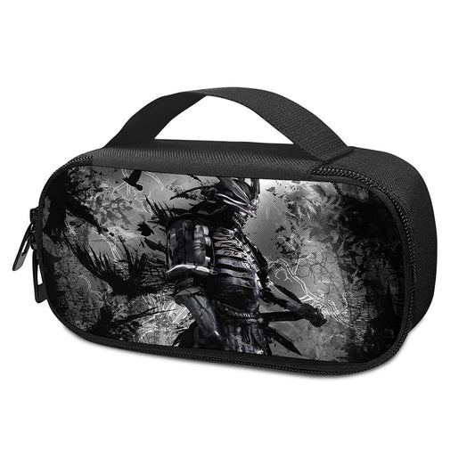 Dark Samurai Warrior Print Insulin Cooler Travel Case