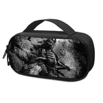 Dark Samurai Warrior Print Insulin Cooler Travel Case