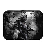 Dark Samurai Warrior Print Laptop Sleeve