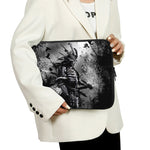 Dark Samurai Warrior Print Laptop Sleeve