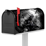 Dark Samurai Warrior Print Mailbox Cover