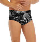 Dark Samurai Warrior Print Men's Briefs