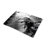 Dark Samurai Warrior Print Pet Cooling Mat Cover
