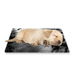 Dark Samurai Warrior Print Pet Cooling Mat Cover