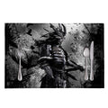 Dark Samurai Warrior Print Placemat