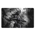 Dark Samurai Warrior Print Polyester Doormat